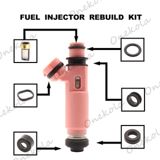 Fuel Injector repair kit Orings Filters for 2002-2010 Toyota &amp;amp; Lexus 3.0/3.3L V6 23250-20030 23209-20030