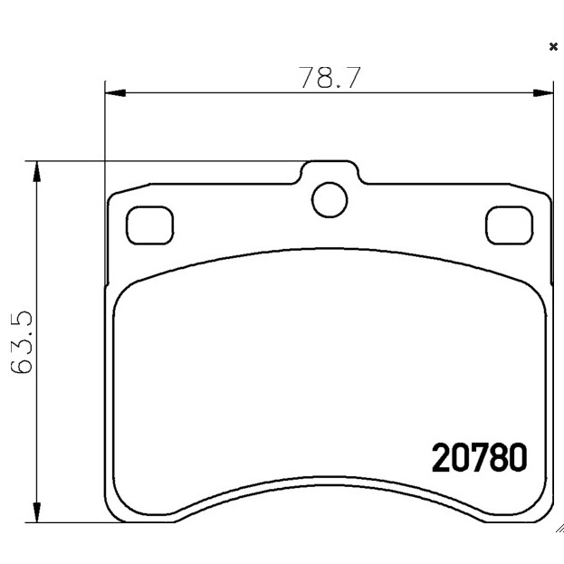 mintex-ผ้าเบรคหน้า-ของอังกฤษ-brake-pad-daihatsu-mira-ปี-1990