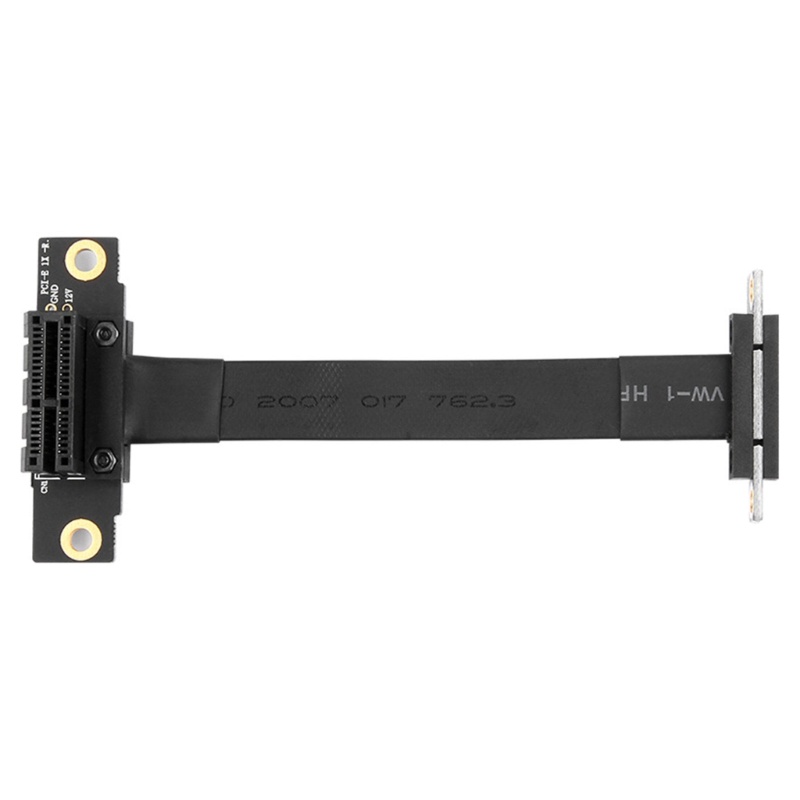 Bt PCIE 3 0 X1 ถึง X1 สาย Dual 90 องศามุมขวา PCIE X1 Riser สาย 8Gbps ...
