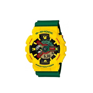 Casio G-Shock สายเรซิ่น รุ่น GA-110RF-9ADR - Green/Yellow