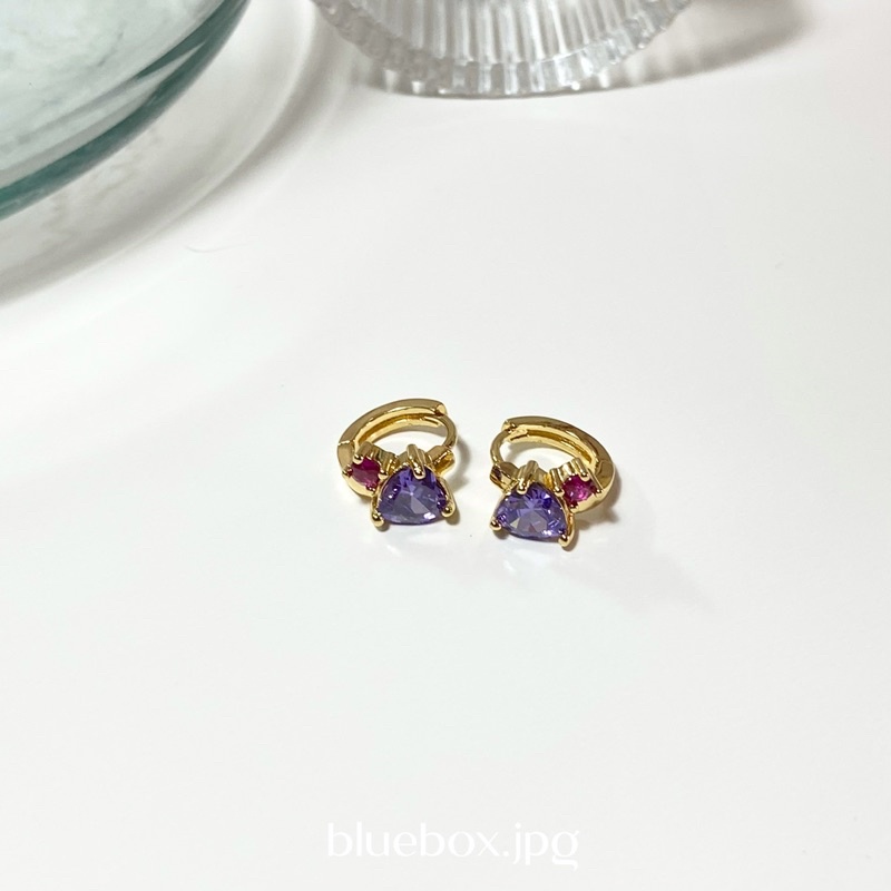 darling-earring-2-color-ต่างหูห่วงจี้อัญมณีหัวใจ-งานละเอียดสวยมาก-bluebox-jpg