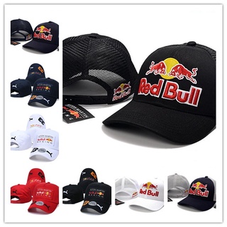 หมวกเบสบอล ลาย Redbull Racing F1 33 สีแดง แฟชั่นฤดูร้อน สําหรับผู้ชาย และผู้หญิง 2021