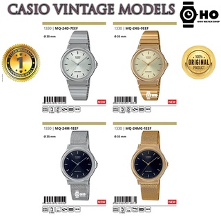 NEW Casio Vintage MQ-24M-1 MQ-24MG-1 MQ-24D-7E MQ-24G-9 ของแท้100% รับประกัน 1 ปี