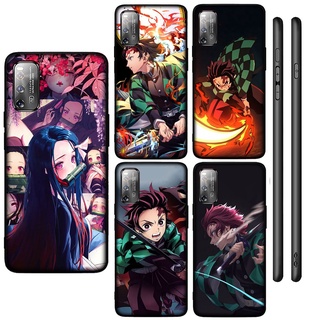 Vivo Y17 Y20 Y30 Y31 2021 Y51 2020 V5Plus Y11s Y20i Y20s X60 Pro Soft Silicone Case Cover K15 Demon Slayer Cartoon cute