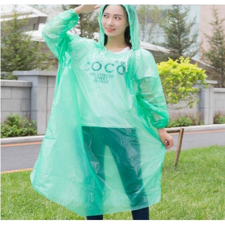 cocotamcoco-ร่มใส-ร่มกันฝน-ร่มโปร่งใส่-เเถมเสื้อกันฝน-มือจับทนทานต่อการใช้งาน-พกพาสะดวก-หลากหลายสีสัน