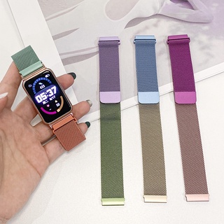 ภาพขนาดย่อของภาพหน้าปกสินค้าสายนาฬิกาข้อมือไล่โทนสี Milanese Loop สําหรับ Huawei Watch จากร้าน moyte.th บน Shopee