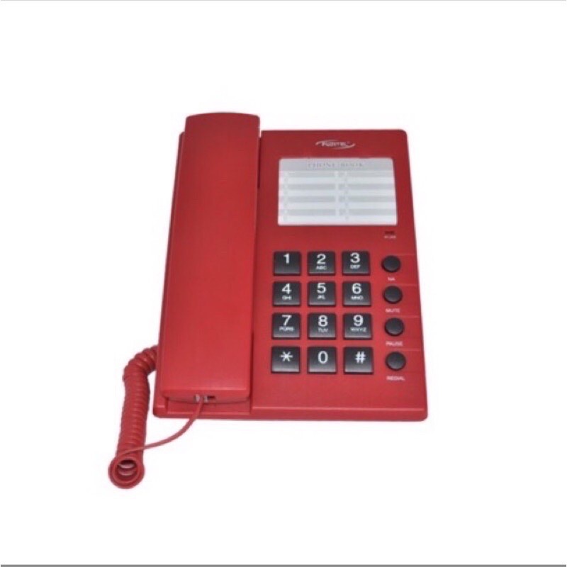 fujitel-รุ่น-ft-408-โทรศัพท์บ้าน-โทรศัพท์สำนักงาน-ล็อคได้-มี-3-สี-โทรศัพท์บ้าน-โทรศัพท์-fujitel-ตั้งโต๊ะ-หรือ-แขวนก็ได้