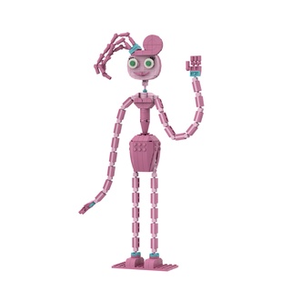 poppy time บล็อคตัวต่อ ขายาว ของเล่นสําหรับเด็ก 334 ชิ้น