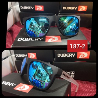 [ส่งจากไทย]แว่นกันแดด รุ่น187-2เลนส์ polarized ของแท้100% ตัดแสง สบายตา ยี่ห้อ DUBERY