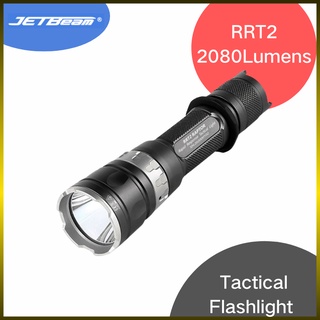 Jetbeam RRT2 ไฟฉาย 2080 ลูเมนส์ แบบชาร์จไฟ ขนาดเล็ก สําหรับกลางแจ้ง
