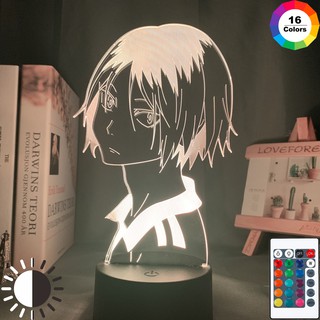 Haikyuu Led Night Light อะนิเมะ Kozume Kenma โคมไฟสำหรับตกแต่งห้องนอน Nightlight เด็กเด็กวันเกิดของขวัญ Haikyuu Kenma Light