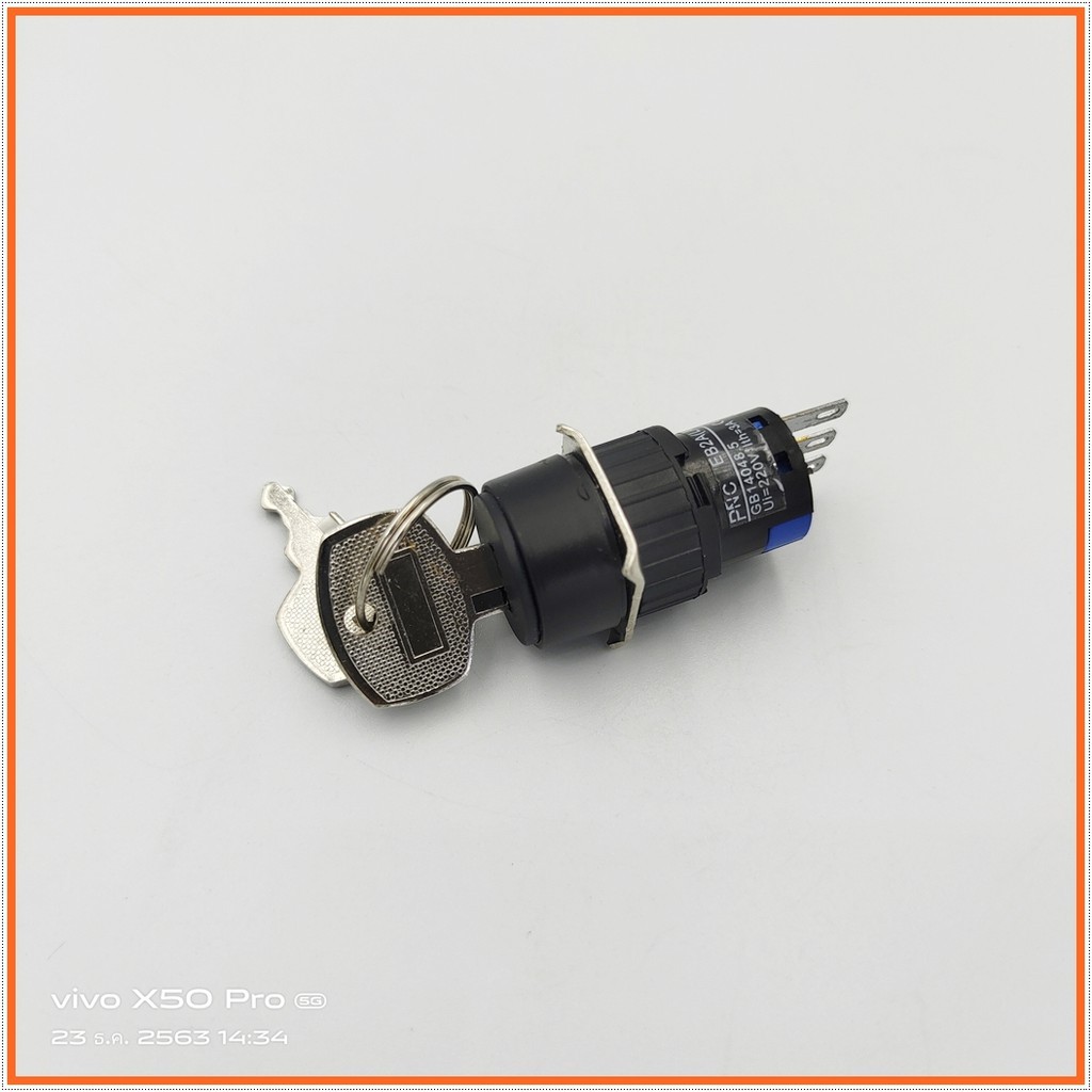 MODEL: LA16Y-11Y/LA16Y-22Y/ KEY SWITCH 16MM.สวิตซ์กุญแจ16มิล 2จังหวะ ...