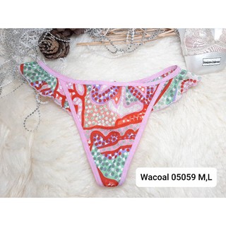 Wacoal (วาโก้) Size XS-Mต้นๆ ชุดชั้นใน/กางเกงชั้นในทรงจีสตริง(G-string) 05054
