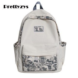 Backpack Prettyzys 2021 Korean Large capacity 14  inch For Teenage Girl And Boy