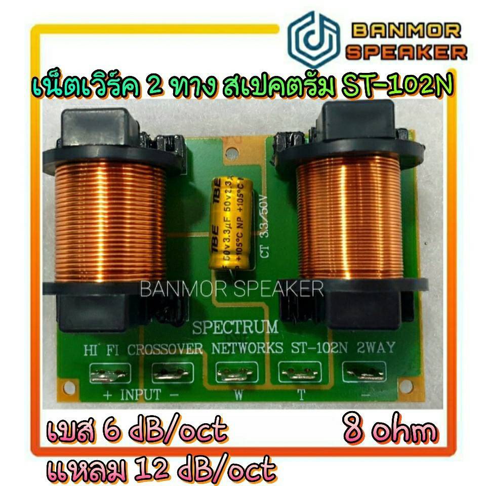 เน็ทเวิร์ค-2-ทาง-สเปคตรัม-st-102n-crossover-network-st102n