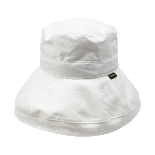 ATIPA หมวกปีกกว้างพิเศษกันน้ำได้ ป้องกันแดด Pearl White (waterproof)