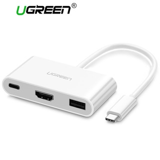 อะแดปเตอร์แปลง USB C Hub to HDMI VGA Adapter USB Type C 3.0 to USB Hub Female