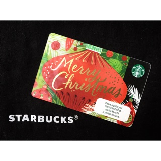 ภาพขนาดย่อของภาพหน้าปกสินค้าบัตร Starbucks ลาย Merry Christmas / บัตรเปล่า จากร้าน johnnystb บน Shopee