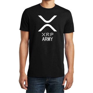 [S-5XL] เสื้อยืดลําลอง ผ้าฝ้าย แขนสั้น พิมพ์ลาย Crypto Currency Moonshot Ripple Sz Xs-3Xl แฟชั่นสําหรับผู้ชาย