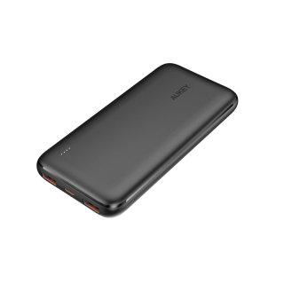 AUKEY PB-N73S 20W พาวเวอร์แบงค์ชาร์จเร็ว Basix Slim 10,000 mAh 20W Power Delivery PD & QC3.0 รุ่น PB-N73S