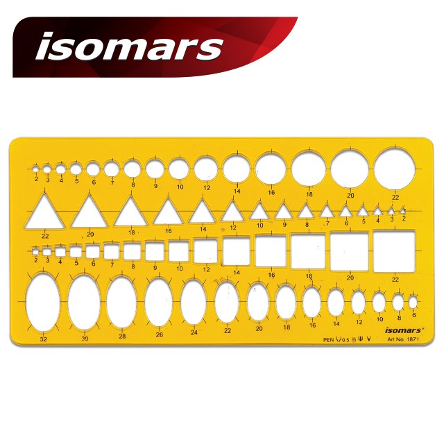 ราคาและรีวิวISOMARS แผ่นเพลทดรออิ้ง (Plate Drawing) 1 ชิ้น