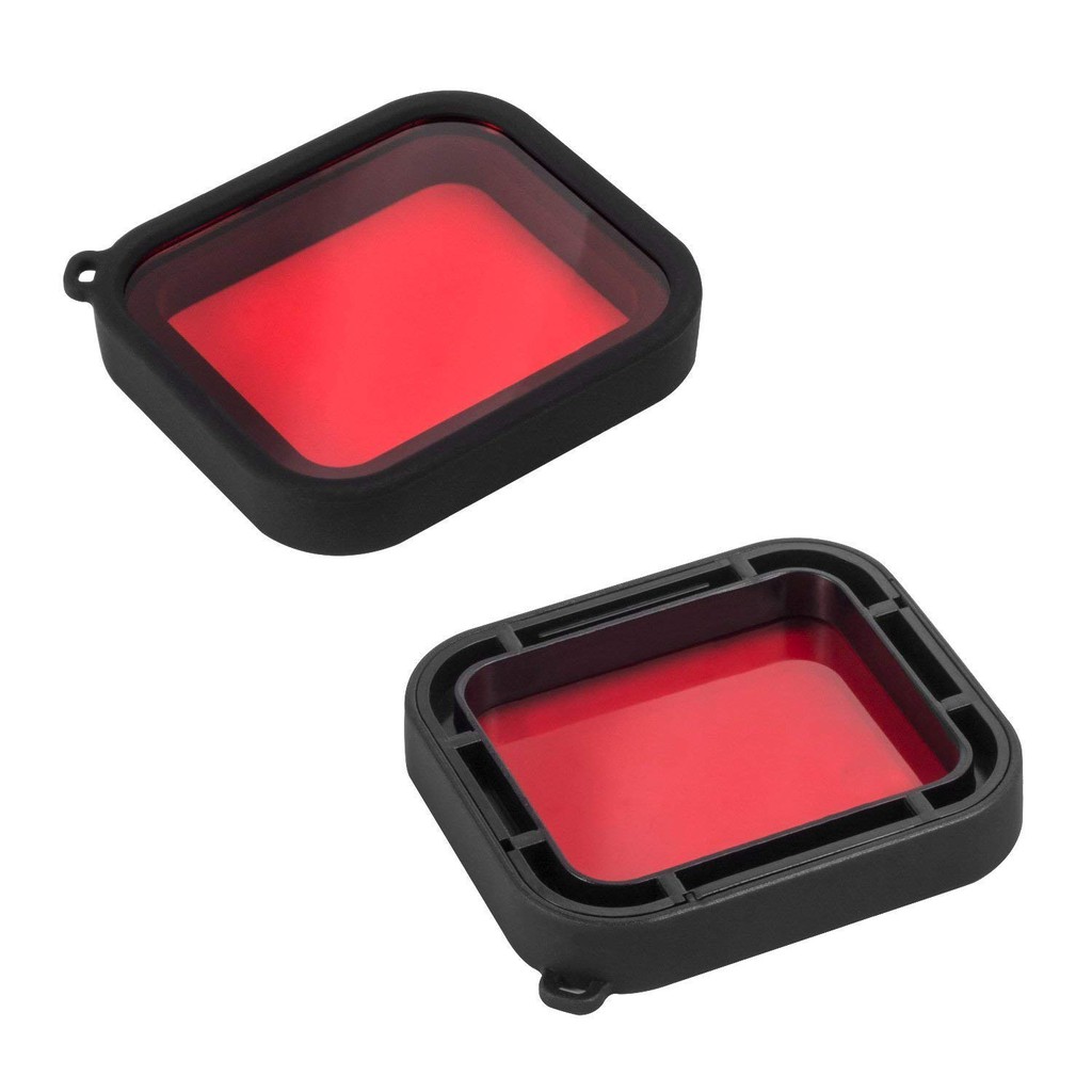 ภาพสินค้าเลนส์ ฟิวเตอร์ สีแดง สำหรับ กรอบ กล้องกันน้ำ กล้อง GoPro Hero 5 6 2018 - Red Lens Filter for GoPro Hero 5 6 2018 จากร้าน 2handiphoneshop บน Shopee ภาพที่ 4