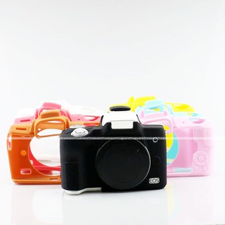 ภาพหน้าปกสินค้ากล้องเคสซิลิโคนอ่อนนุ่มสำหรับ Canon EOS M50 ที่เกี่ยวข้อง