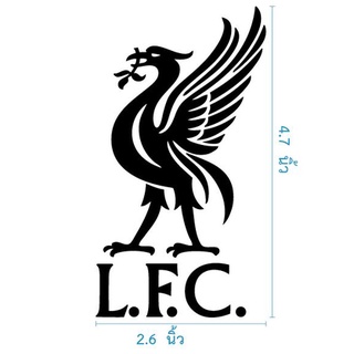 ภาพหน้าปกสินค้าสติกเกอร์ ตัด ไดคัท ทีม ฟุตบอล หงส์แดง Liverpool LFC ขนาด 4.75 นิ้ว วัสดุ PVC กันน้ำ ซึ่งคุณอาจชอบสินค้านี้