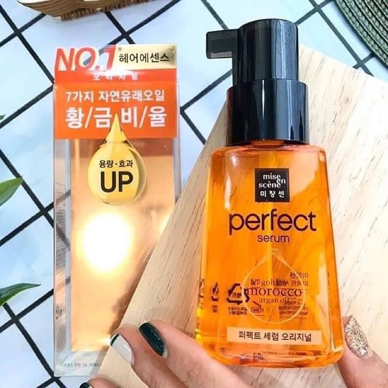 Mise En Scene Perfect Serum Golden Morocco Argan Oil 80ml. Shopee