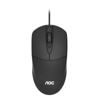 ภาพหน้าปกสินค้าAOC MS121 USB Wired Mouse เมาส์ เมาส์สำนักงาน เมาส์เกมมิ่ง ทำงานร่วมกับแล็ปท็อปและเดสก์ท็อป ที่เกี่ยวข้อง