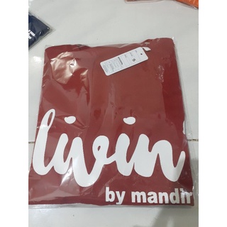 เสื้อยืดผ้าฝ้ายพิมพ์ลาย เสื้อยืด พิมพ์ลาย Livin by mandri PT Bathri PERSERO Tbk