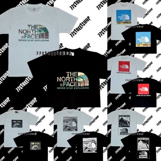 เสื้อยืด The North Face T-shirt 100% Cotton (รวมลาย)