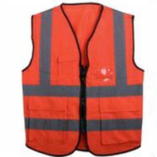 Vest Safety เสื้อกักสะท้อนแสงได้รับใบรับรอง : BEAO 042508