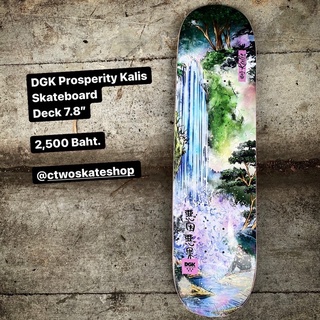 แผ่นสเก็ตบอร์ด แบรนด์ DGK Prosperity Kalis Skateboard Deck 7.8
