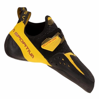 LA SPORTIVA SOLUTION COMP BLACK/YELLOW - รองเท้าปีนผาผู้ชาย