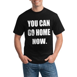 เสื้อยืดโอเวอร์ไซส์เสื้อยืด พิมพ์ลาย You Can Go Home สไตล์ฮิปฮอป พังก์ ออกแบบใหม่ล่าสุดS-4XL