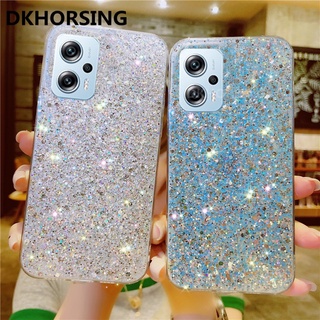 เคสโทรศัพท์ 2022 hot New Phone Case Xiaomi POCO X4 GT Glitter Soft Handphone Casing MI POCO F4 Luxury Bling Shockproof Silicone Back Cover Poco X4GT Phone Case