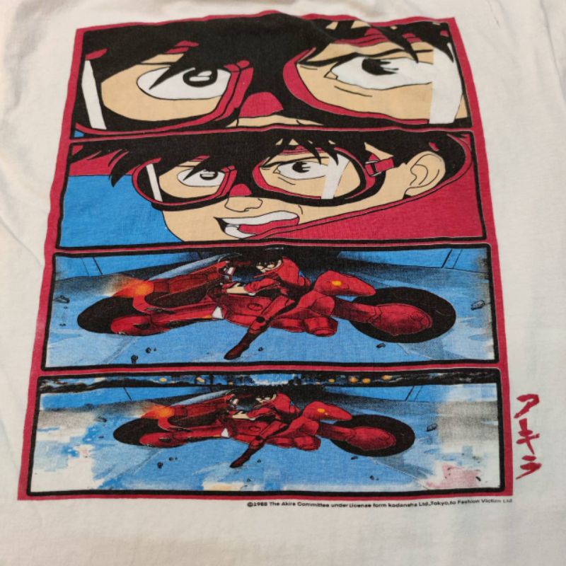 tshirtเสื้อยืดคอกลมฤดูร้อนakira-1988-ลายเสื้อการ์ตูนญี่ปุ่น-เสื้อลายการ์ตูนอากิระ-สกรีนจมๆsto4xl