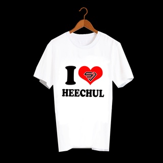 เสื้อยืดสีขาว สั่งทำ เสื้อยืด Fanmade เสื้อแฟนเมด เสื้อยืดคำพูด เสื้อแฟนคลับ FCB126- Heechul ฮีชอล SUPER JUNIOR