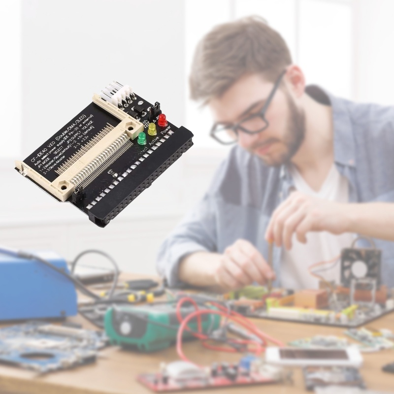 Bbd CF To IDE 40-pin การ์ดอะแดปเตอร์ที่ถอดออกได้เดสก์ท็อปพอร์ตขนาน IDE ...