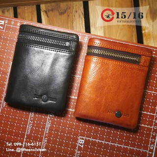 Fifteen Sixteen กระเป๋าสตางค์หนัง พร้อมส่ง  รุ่น Carvany Wallet : M2016