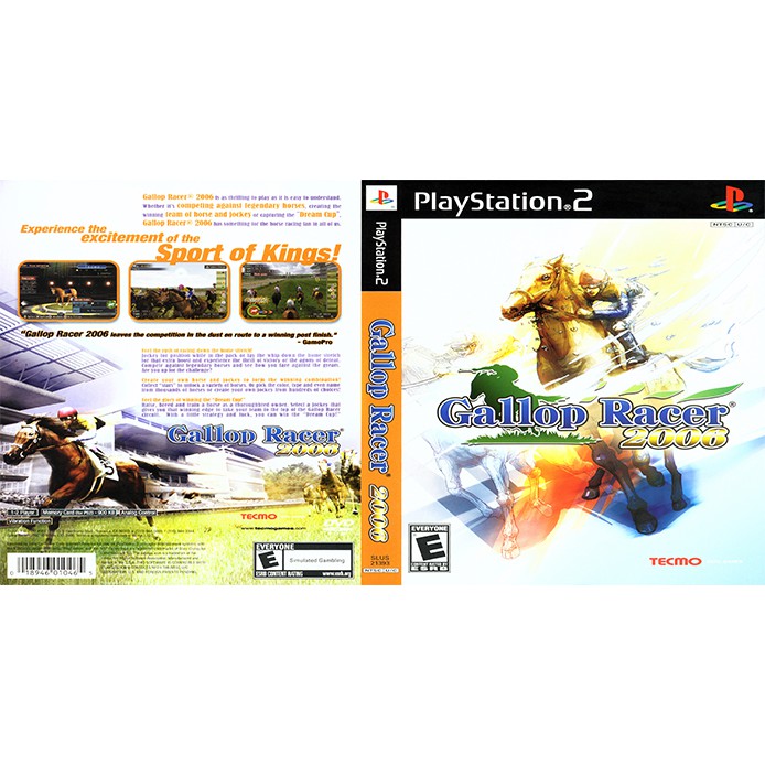 แผ่นเกมส์-ps2-ร้านเปิดใหม่พิเศษสุดๆ-gallop-racer-2006-usa