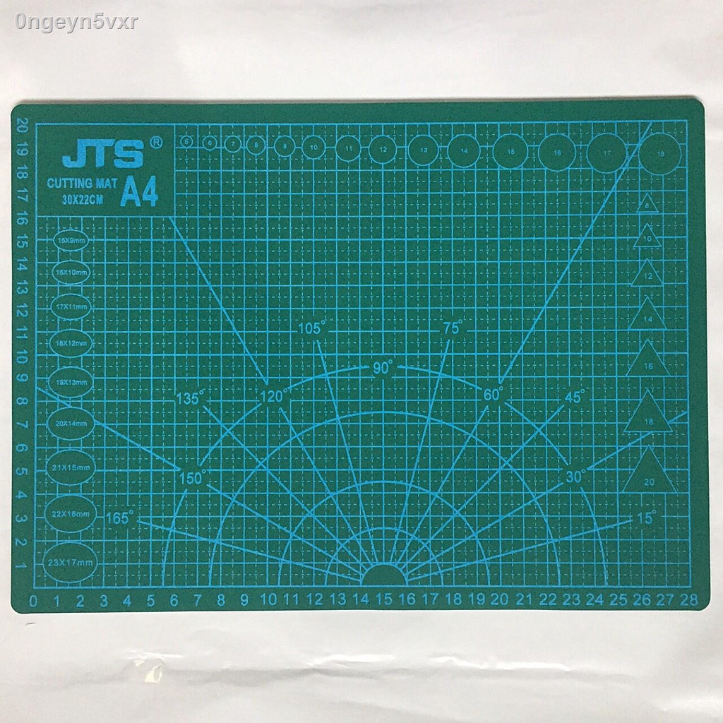 แผ่นรองตัด-a4-แผ่นรองตัด-กระดาษ-แบบหนา-แผ่นรอง-คัตเตอร์-ตัด-กระดาษแผ่นรองตัด-แผ่นยาง-รองตัด-22x30cm-cutting-mat-a4