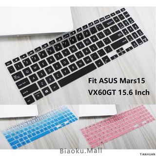 แผ่นฟิล์มซิลิโคนป้องกันคีย์บอร์ดแล็ปท็อป Asus Vivobook15X2020 S5600 15 . 6 นิ้ว