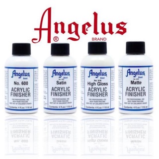 สินค้า Angelus acrylic finisher น้ำยาเคลือบพื้นผิว ขนาด 4 oz