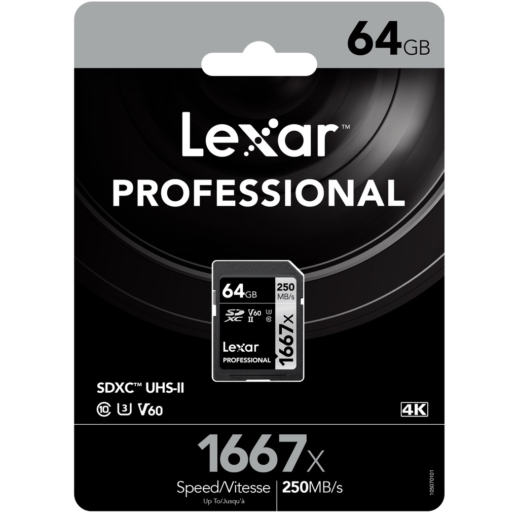 ภาพหน้าปกสินค้าLexar 64GB SDXC Professional 1667x (250MB/s)