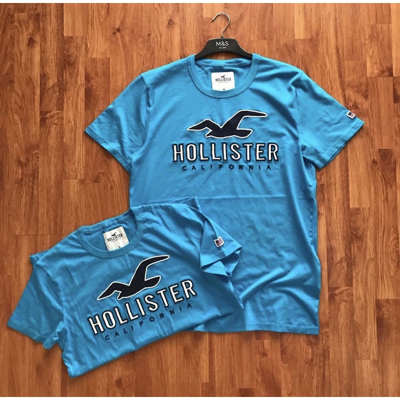 hollister-california-print-t-shirt-เสื้อยืดคอกลมแขนสั้นแบรนด์