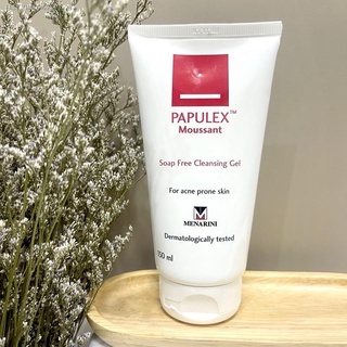 🔥ส่งไวจากไทย🔥Papulex Moussant Soap Free Cleansing Gel 150 mL สำหรับคนเป็น สิว ผิวมัน ผิวแพ้ง่าย