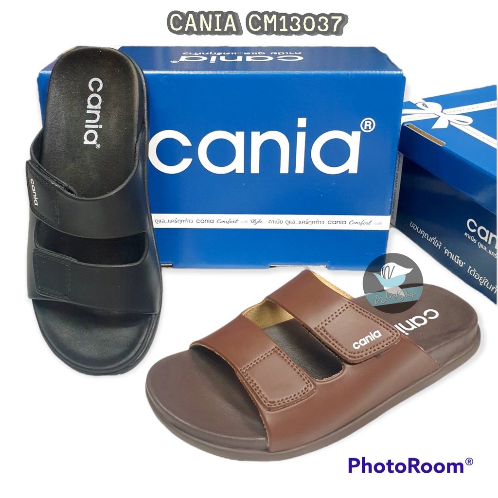 ภาพหน้าปกสินค้าCania รองเท้าคาเนียร์ รุ่น CM13037 รองเท้าแตะ สำหรับผู้ชาย รองเท้าหนัง