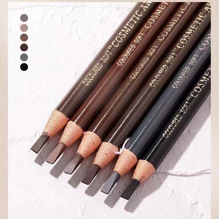ภาพสินค้าดินสอเขียนคิ้ว แบบ เชือก สอคิ้วเชือก Cosmetic Art coloured soft Eyebrow Pencil จากร้าน pand4sa65d4sa1 บน Shopee ภาพที่ 1